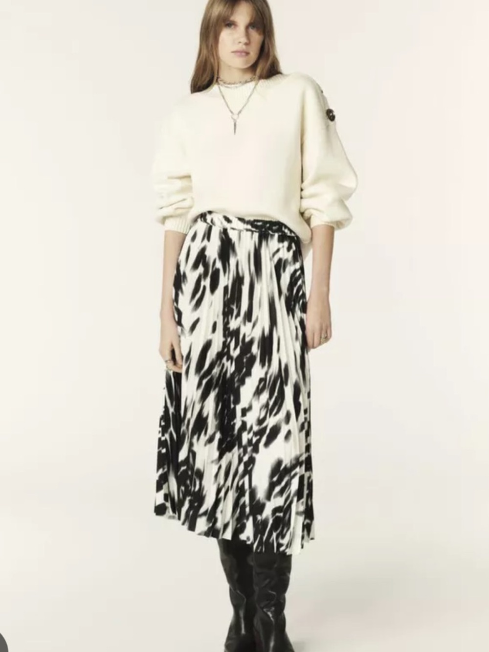 Ba&sh Alicia skirt, NWT XS (stretchy)